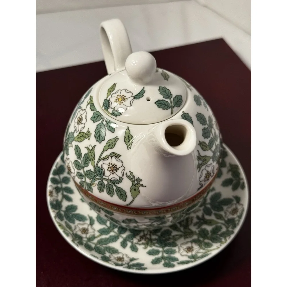 Gardenia Charm Fine Porcelain Tea For One Set
